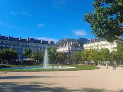 Vu de Grenoble
